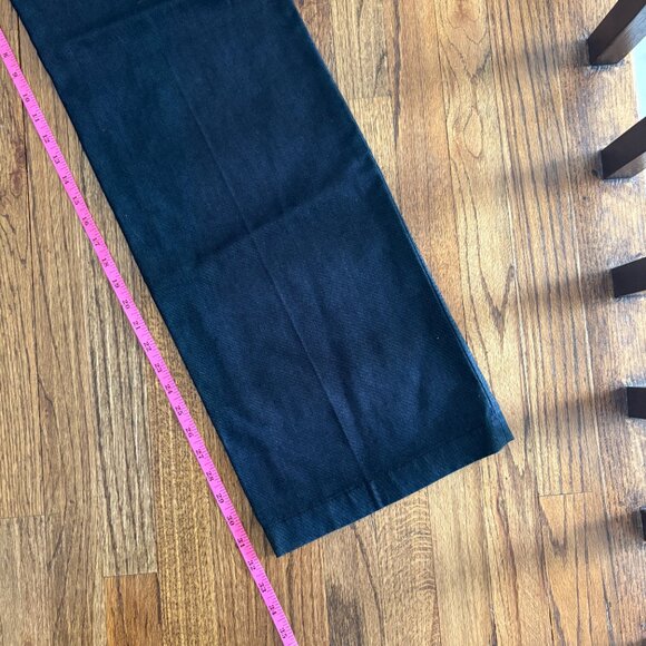 Ann Taylor Loft Modern Trouser Women's Black Denim Wash High Rise Size 14 NWT - Picture 8 of 8